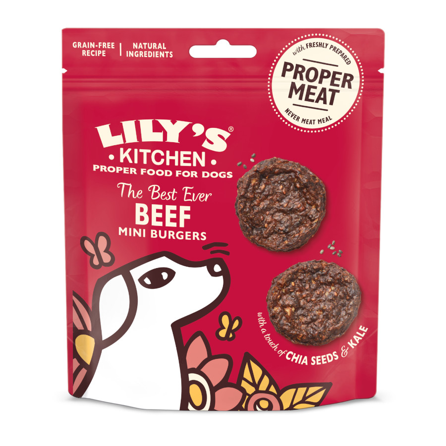 70 g Lily's Kitchen Burgers Mini para cães