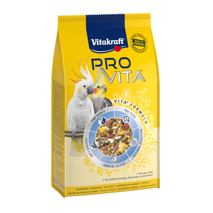 0.75 KG Vitakraft Provita ração para papagaios