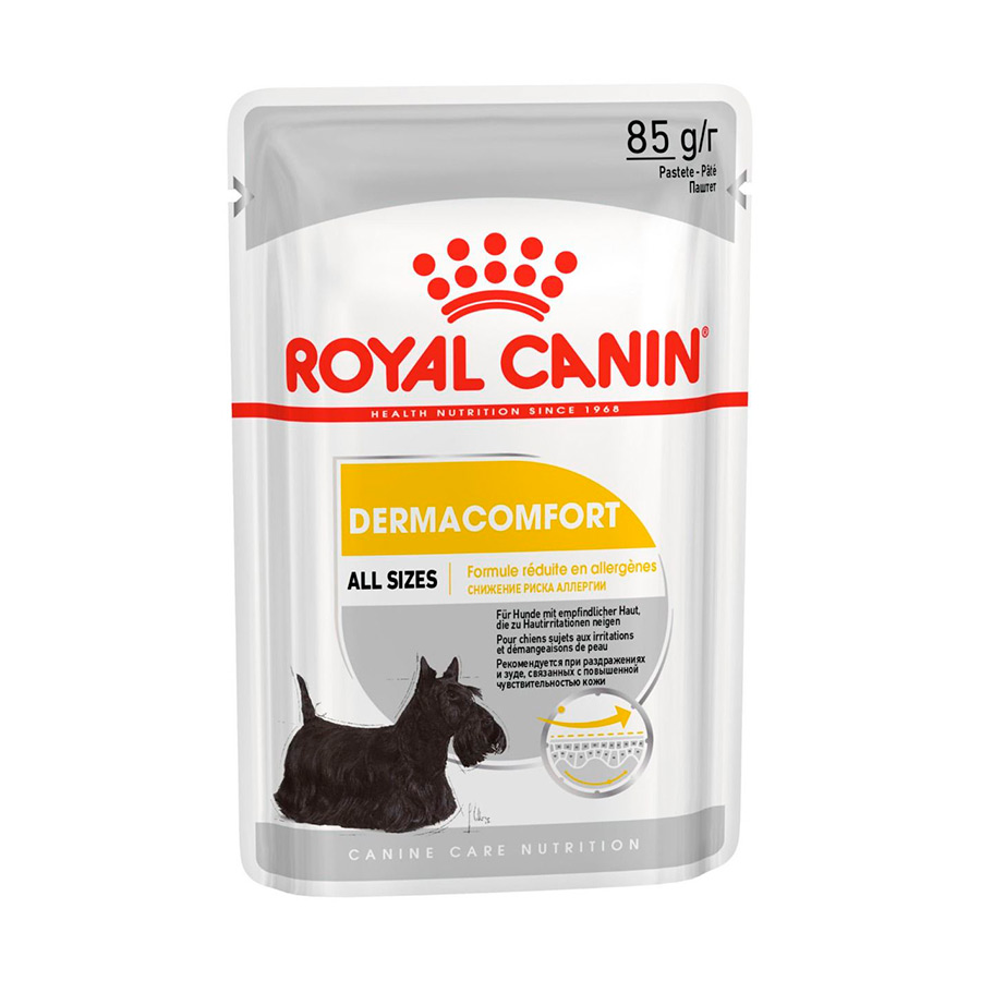 24 saquetas x 85 g Royal Canin Dermacomfort Saquetas Patê para cães Pack poupança!