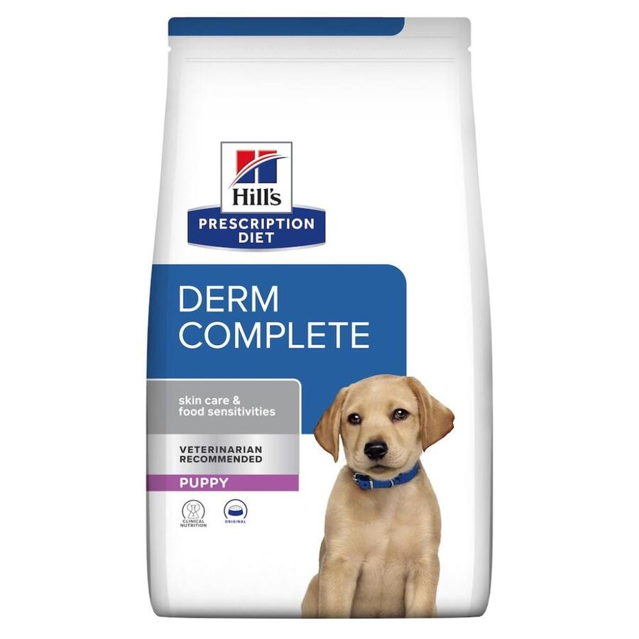 4.07 KG Hill's Prescription Diet Derm Cachorros Complete ração para cães