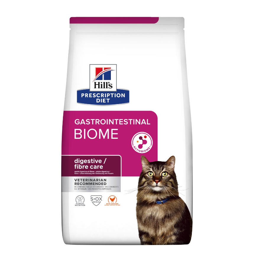 Hill's Prescription Diet Gastrointestinal Biome Frango ração para gatos, , large image number null