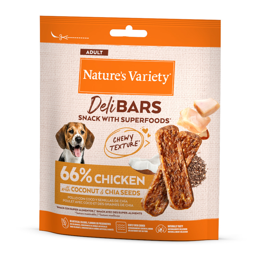 0.07 KG 70 g Nature's Variety DeliBars Sticks frango para cães