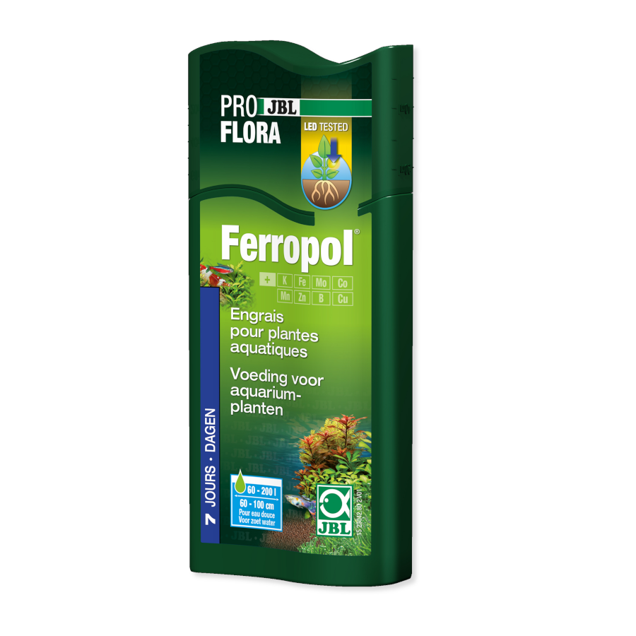 0.25 L JBL Ferropol Fertilizante Líquido para plantas de aquários