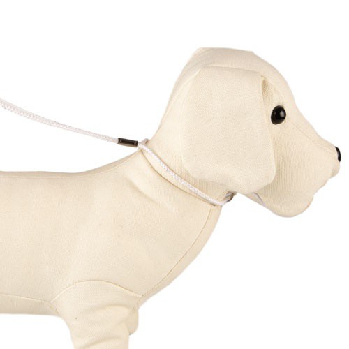 TK-Pet blanco collar-correa de exposición perros image number null