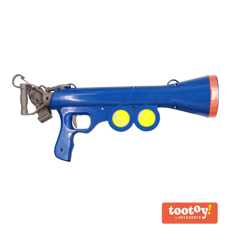 Tootoy! Chase Mini Ball Launcher lança bolas para cães