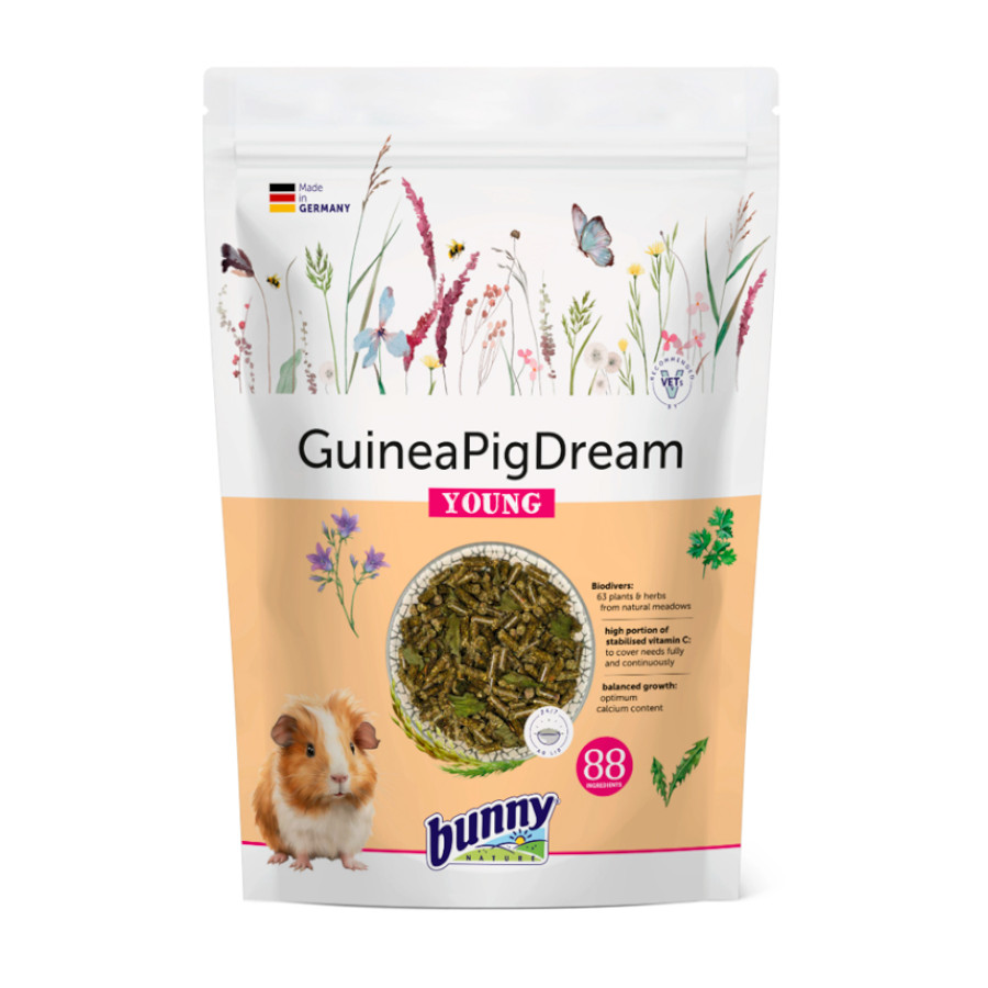 0.62 KG Bunny Rabbit Guinea Pig Dream Young para cobayas jovenes