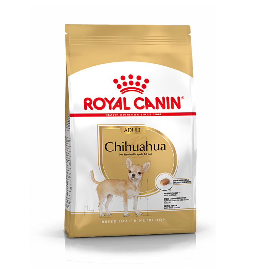 2 x 3 kg Royal Canin Adult Chihuahua ração para cães Pack poupança!