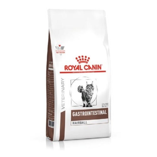 4 kg Royal Canin Feline Veterinary Gastrointestinal Hairball ração ração para gatos