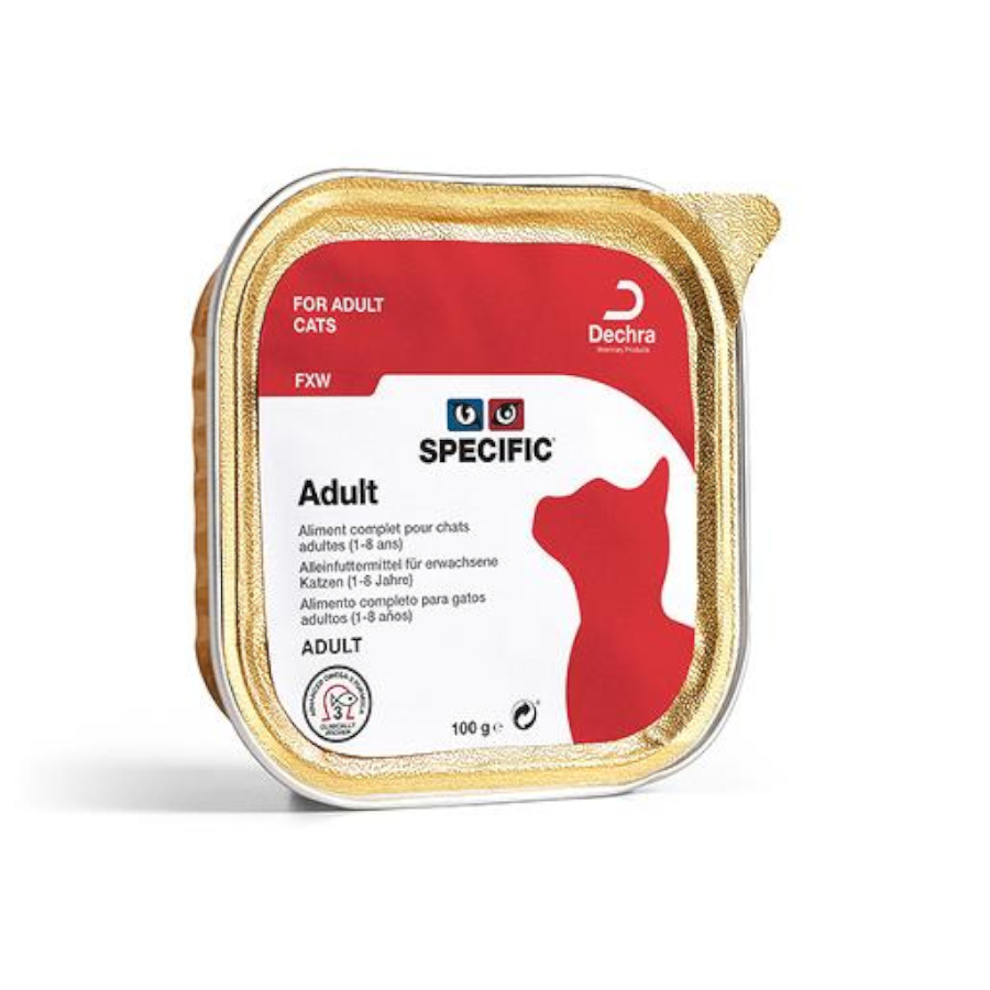 0.1 KG 100 g Specific FXW Adult terrina para gatos