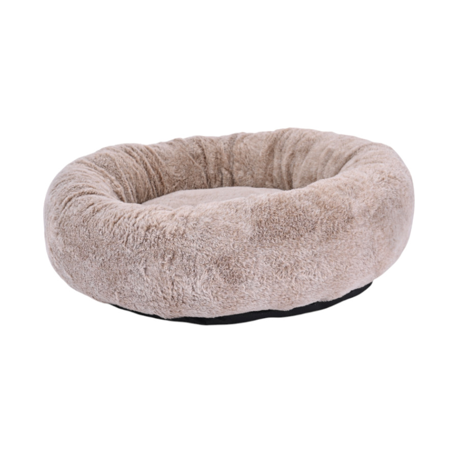 Leeby Cama antistress bege para cães