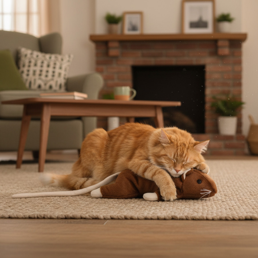 Tootoy! Comfort & Relax Rato Gigante para gatos