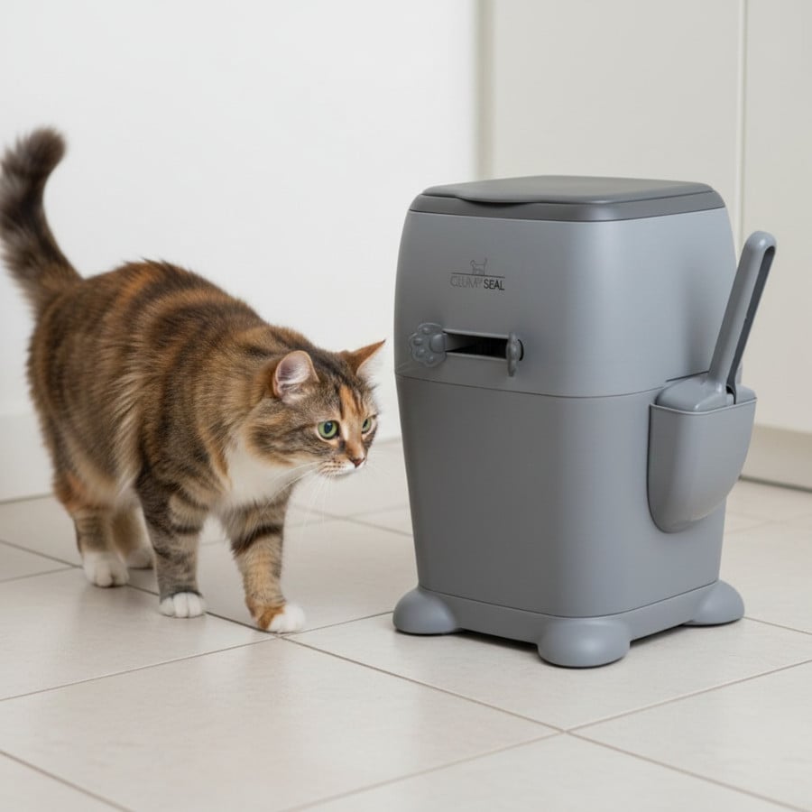 All For Paws Go Fresh Selador de caixa de areia preto para gatos