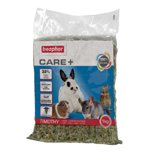 1 KG Beaphar Care+ Feno Timothy para roedores