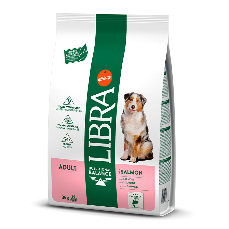 Libra Adult Salmão ração para cães