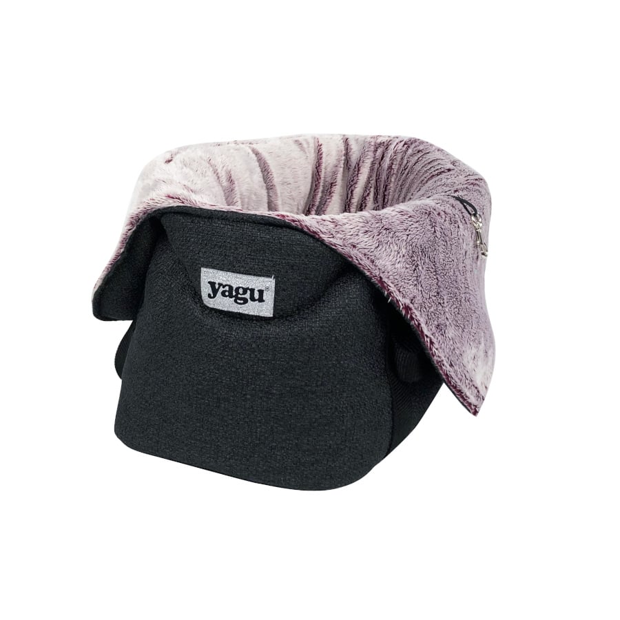 Yagu Colección Elegant Saco de Transporte Burgundy para animais de estimação