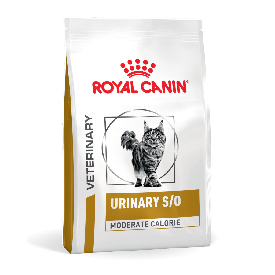 1.5 kg Royal Canin Veterinary Urinary S/O Moderate Calorie ração para gatos