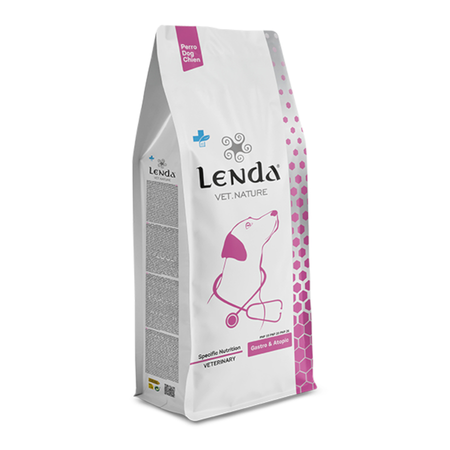 1.97 KG 2 kg Lenda Vet. Nature Gastro & Atopic ração para cães