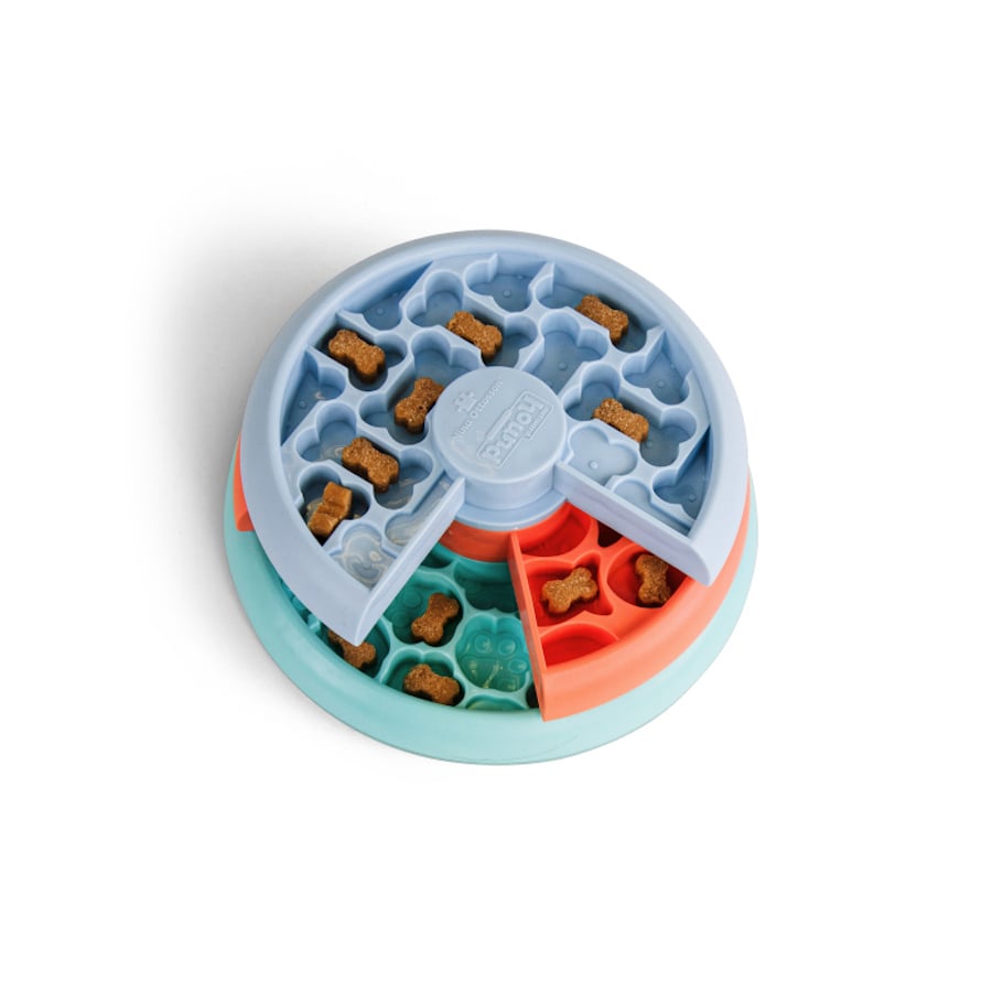 Outward Hound Nina Ottosson Puppy Lickin' Layers Brinquedo interativo com Snacks para cachorros