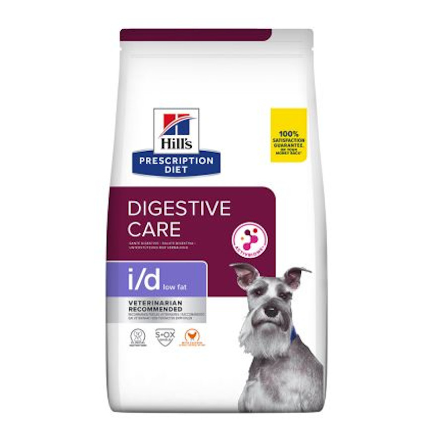 1.5 KG Hill's Prescription Diet Digestive Care Low Fat i/d Frango ração para cães