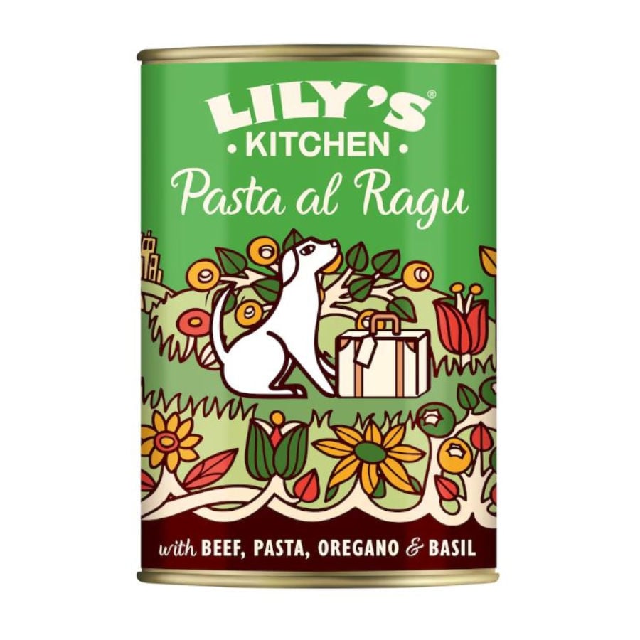 150 g Lily's Kitchen Comida húmida de novilho com massa para cães