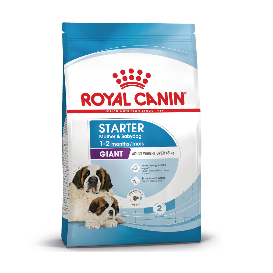 15 kg Royal Canin Starter Puppy Giant Ração para cachorro