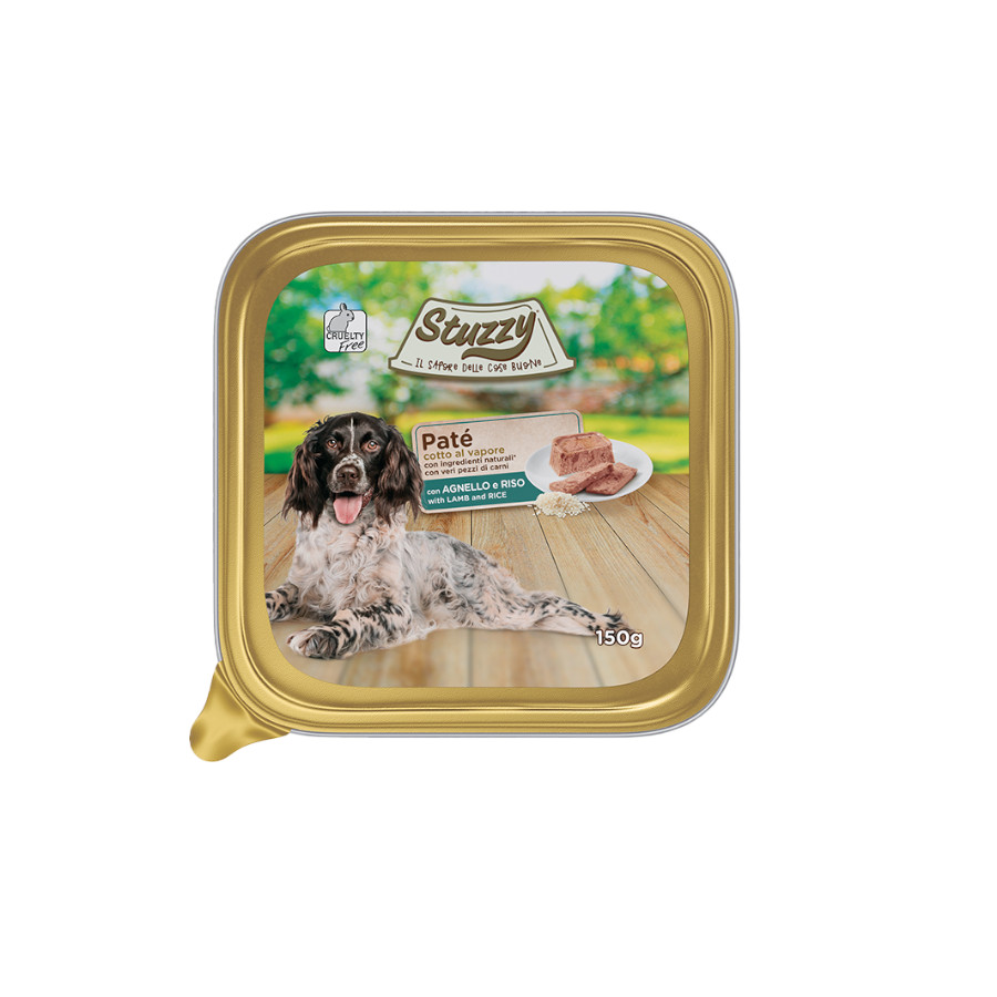 150 g Stuzzy cordeiro com arroz terrina para cães