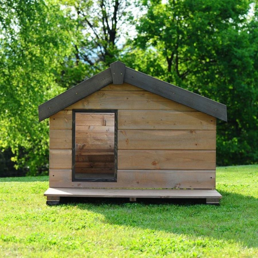 TK-Pet Mountain Casota de Madeira para cães