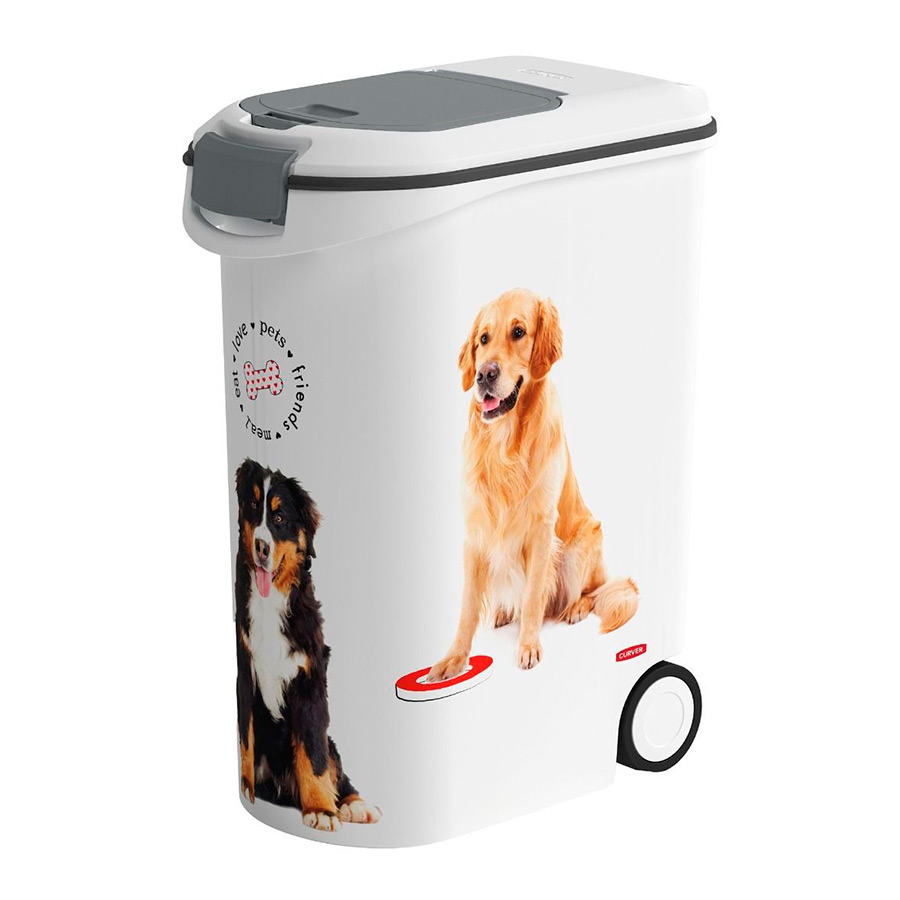Curver Recipiente para a Ração com Rodas para cães
