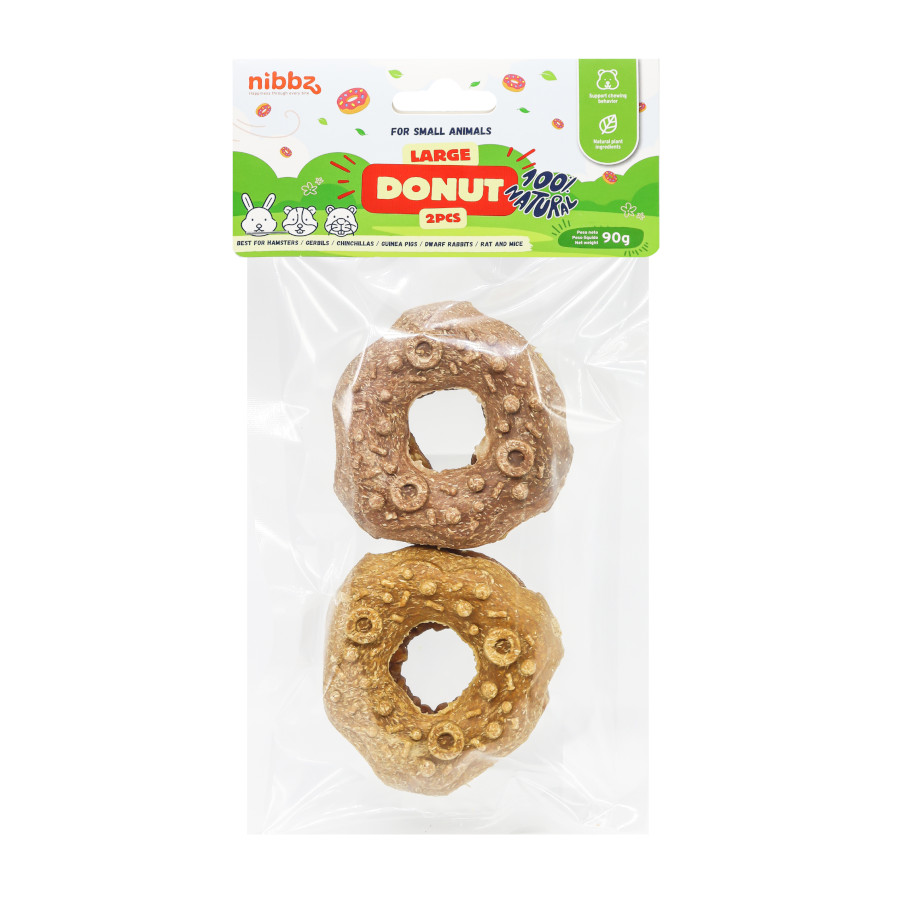 Nibbz Donuts Comestíveis Suplemento alimentar para roedores