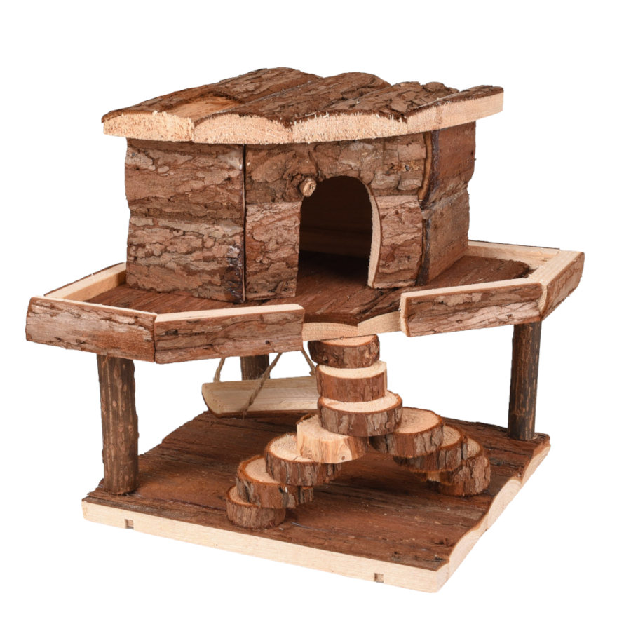 Flamingo Hansy Marrón Casa para roedores