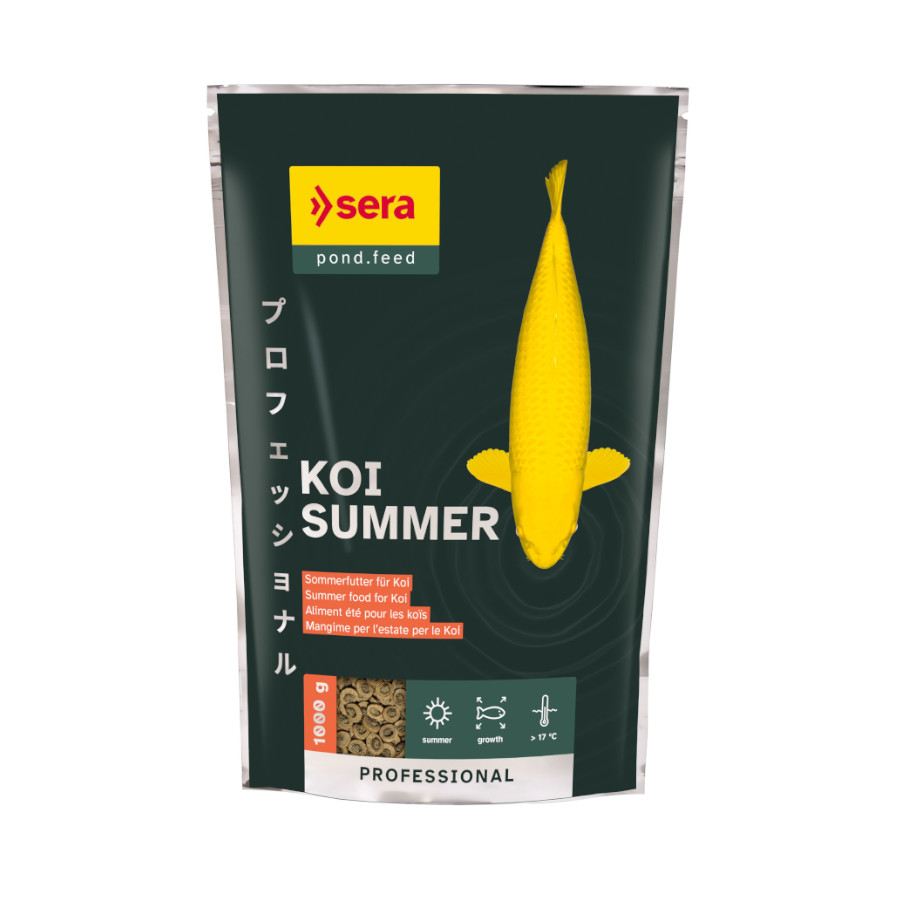 Sera Koi Professional Verão Comida de Férias para peixes carpa