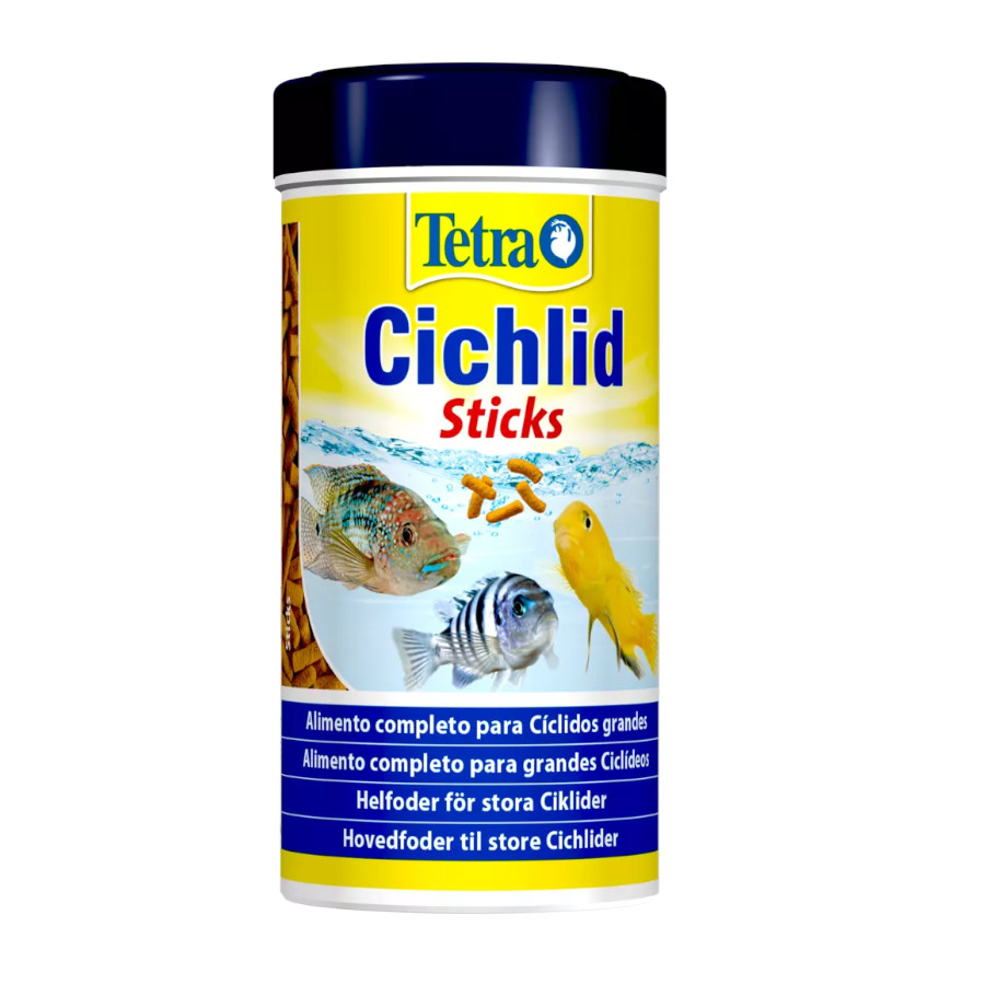 10 L Tetra Cichlid Sticks para peixes