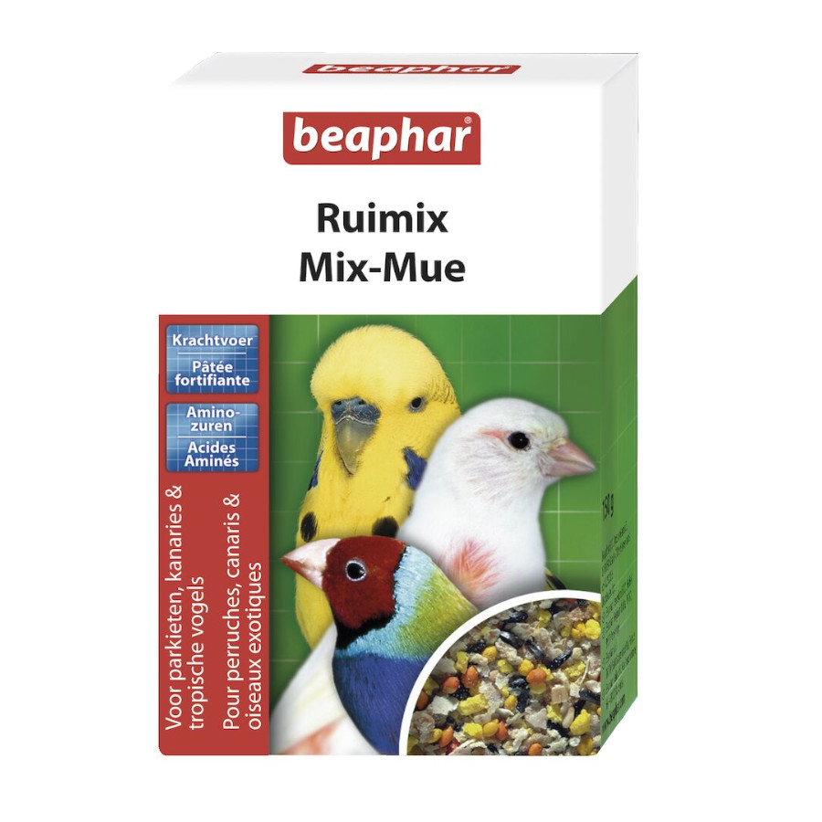 0.15 KG Beaphar suplemento alimentar estimulante da muda Moult Mix