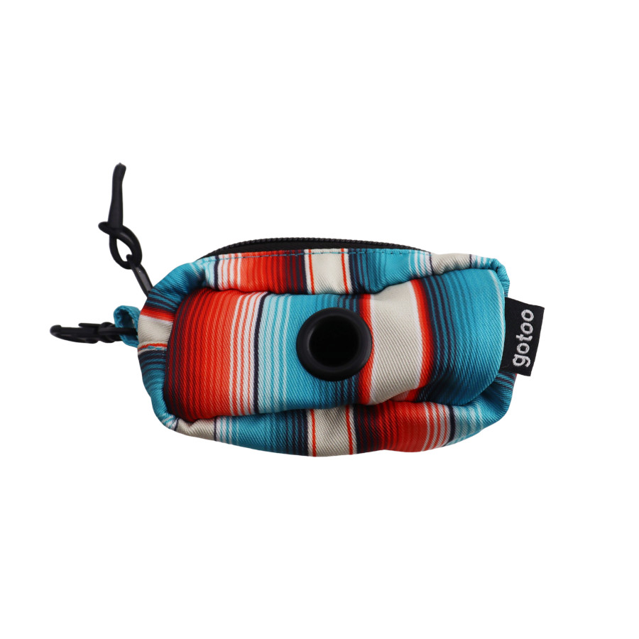 Gotoo Porta sacos estampado colorido para cães