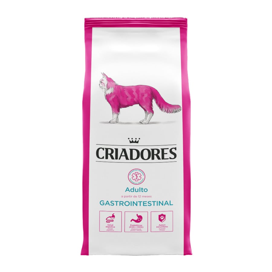 2 x 2.5 Criadores Ração Gastrointestinal Dietética de Frango para Gatos Pack poupança!