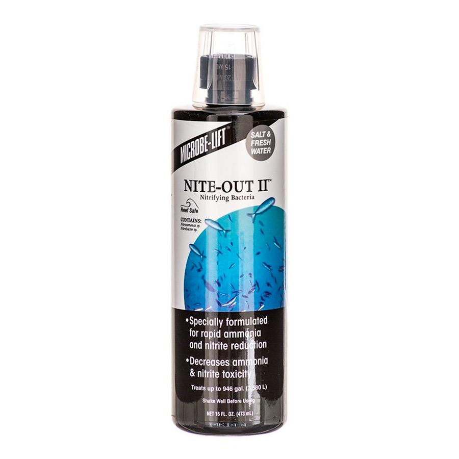 0.15 L Microbe-Lift Nite-Out II Eliminador de Amônia e Nitrito para aquários