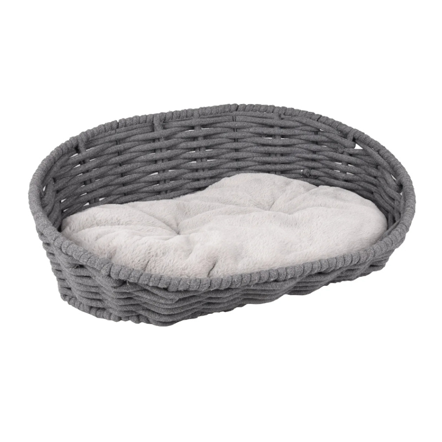 Flamingo Zizi Oval Cinzenta cama alcofa para cães