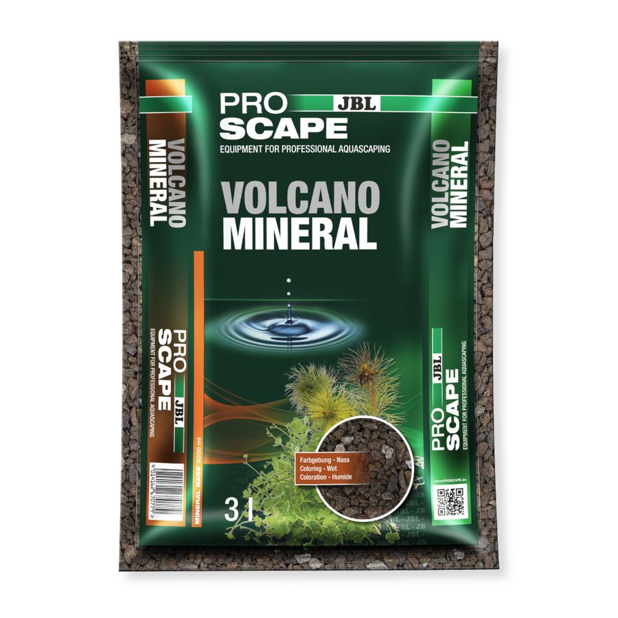 JBL Proscape Volcano Mineral Substrato vulcânico natural para paisagismo aquático