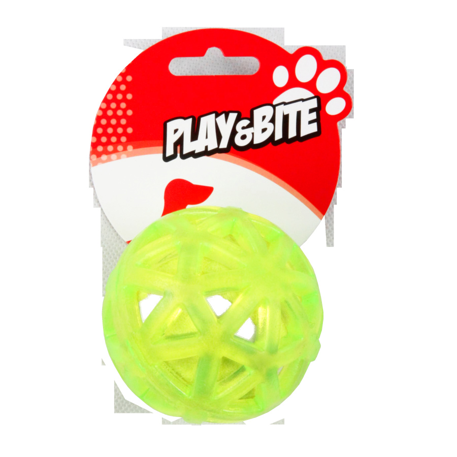 Play&Bite bola de ténis termoplástica para cães., , large image number null