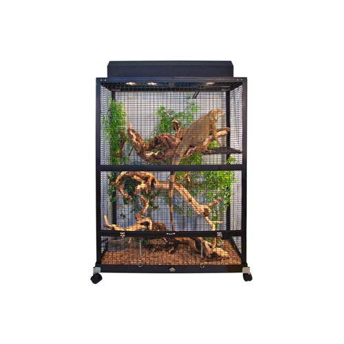 Zoo Med ReptiBreeze IguanArium terrário móvel