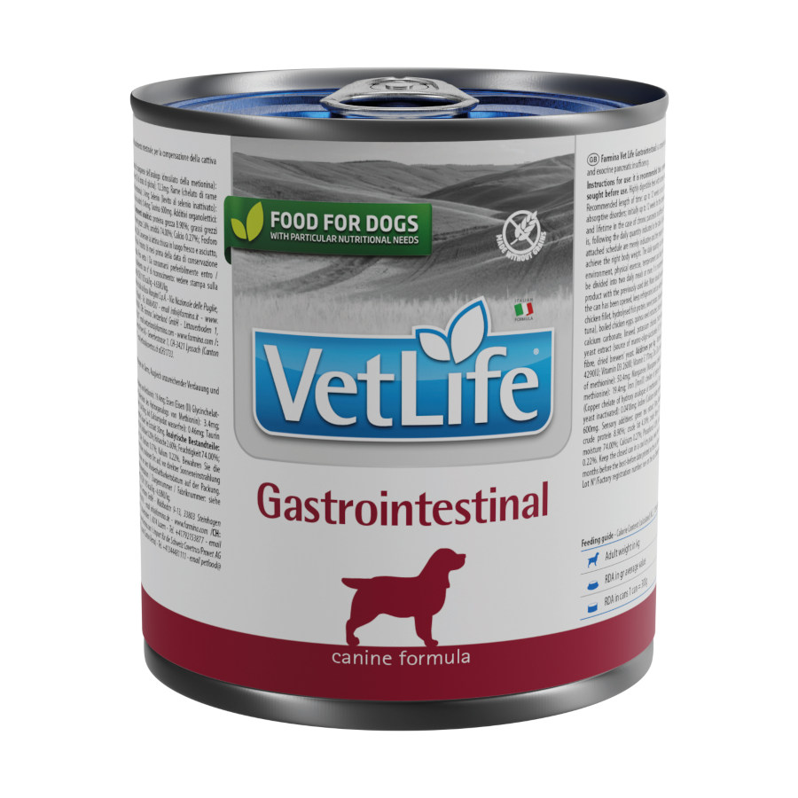 0.3 KG Farmina Vet Life Gastrointestinal lata para cães