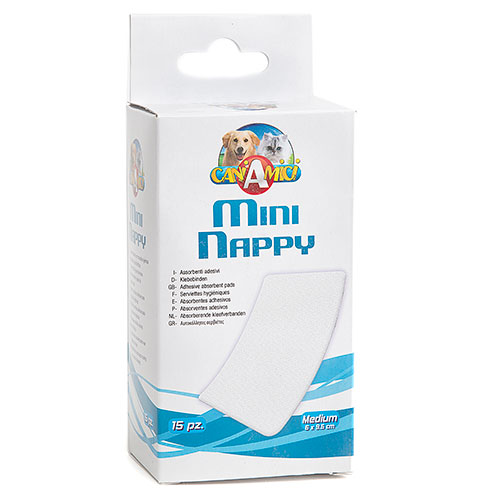 Nayeco Mini Napi Compressas para cadelas e gatas