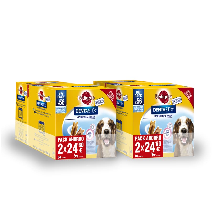4.317 kg Pedigree Dentastix Snacks Dentários para cães médios