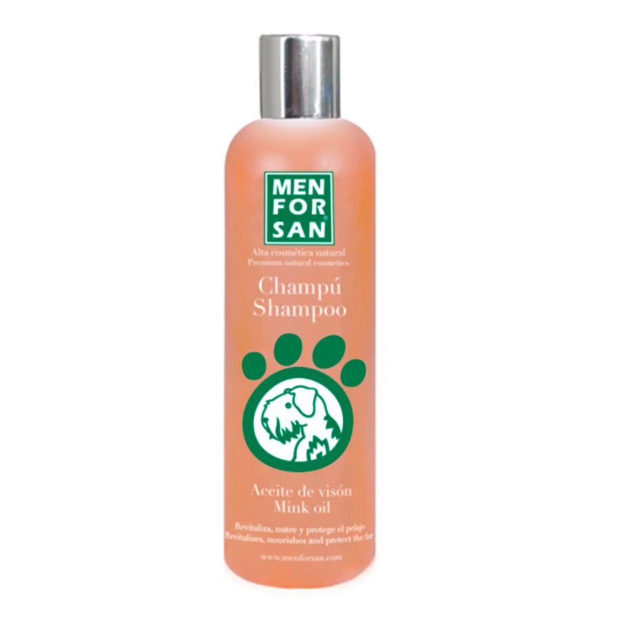 0.3 L Menforsan Champô com Óleo de Vison para cães