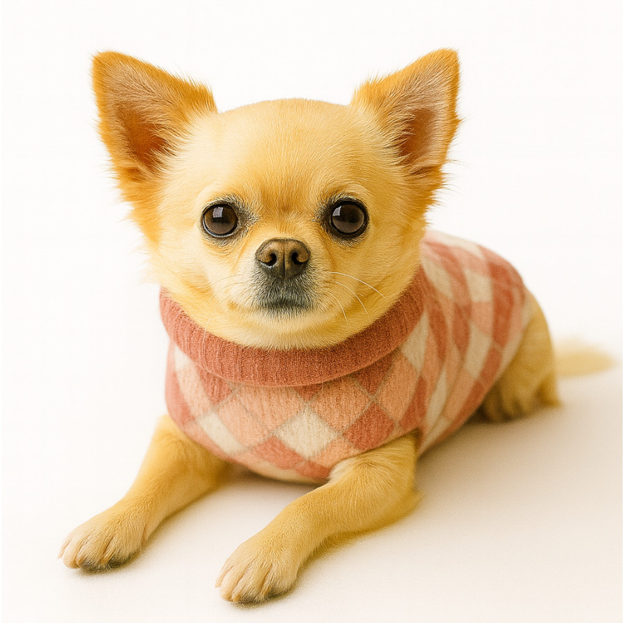 Outech Hoodie com Losangos Rosa para cães