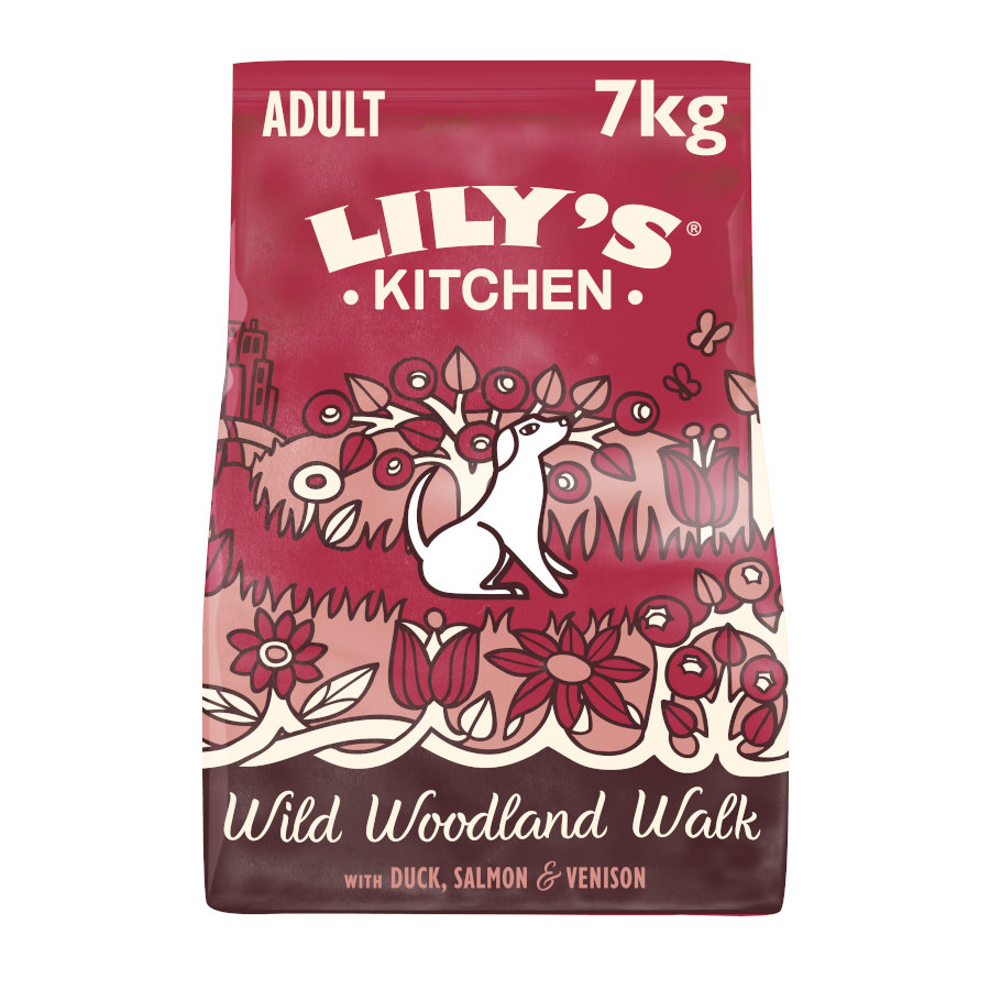 7 kg Lily's Kitchen Adult Veado e Pato ração para cães