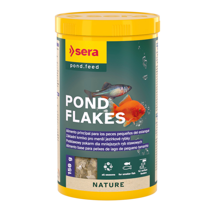 0.12 KG Sera Pond Flakes comida de peixe