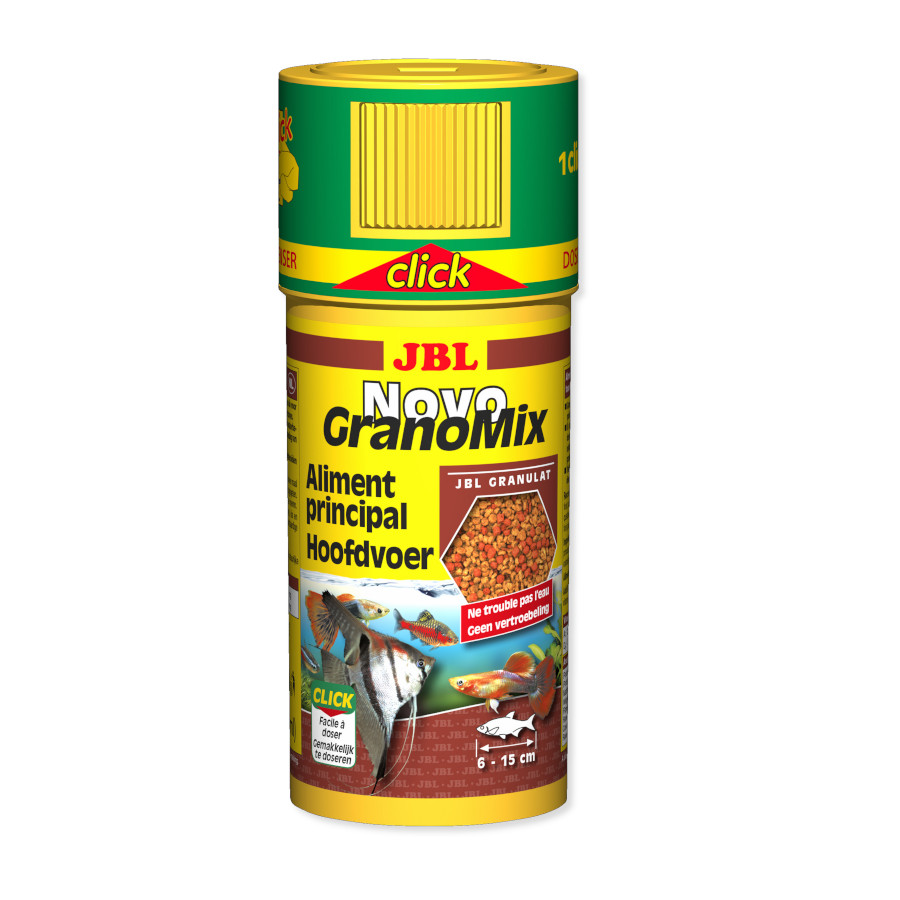 0.25 L JBL Novo GranoMix Granulado para Peixes de Água Doce