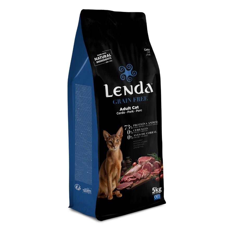 5 KG 5 Kg Lenda Grain Free Ração de Porco para gatos