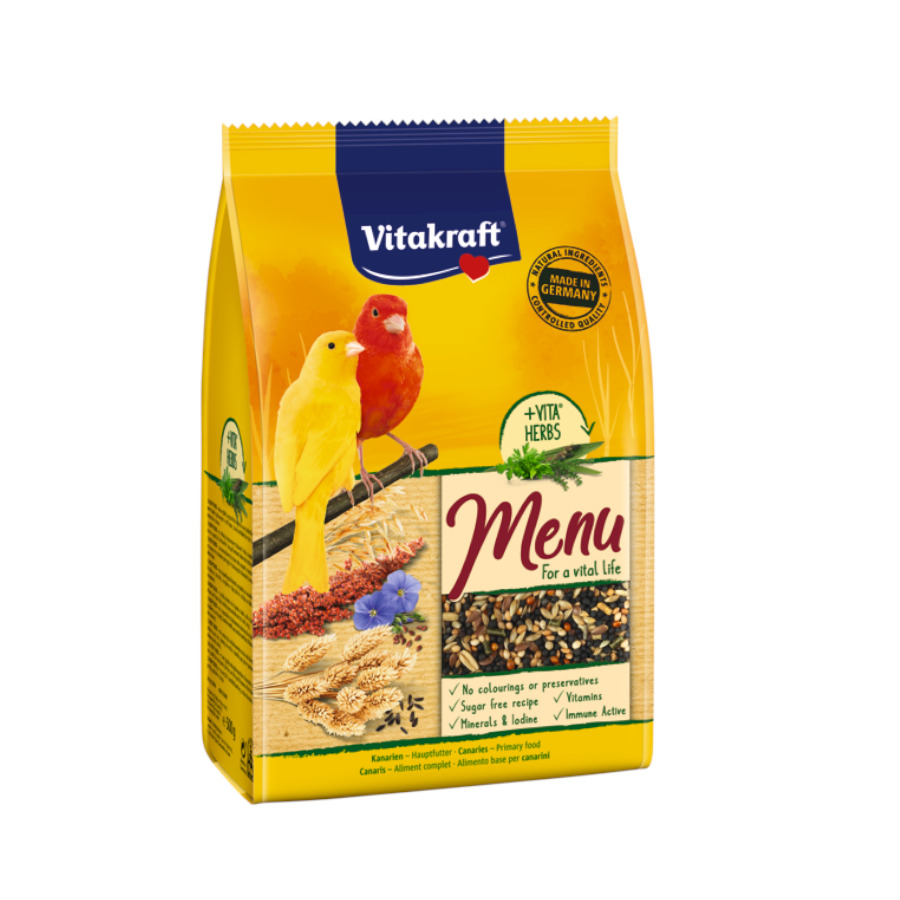 1 KG Vitakraft Premium Menu Comida para canários